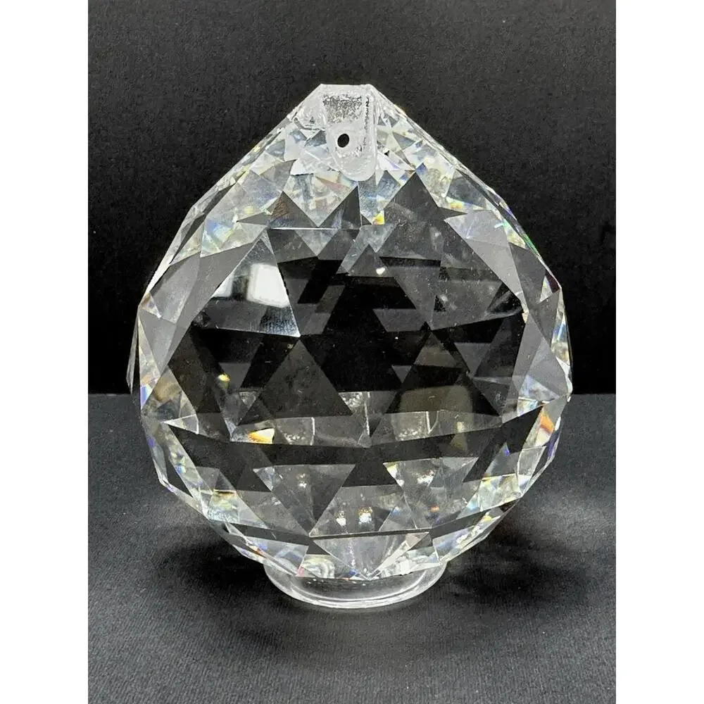 Crystal Prism Ball Chandelier Hanging Pendant Light Window Sun Catcher Christmas